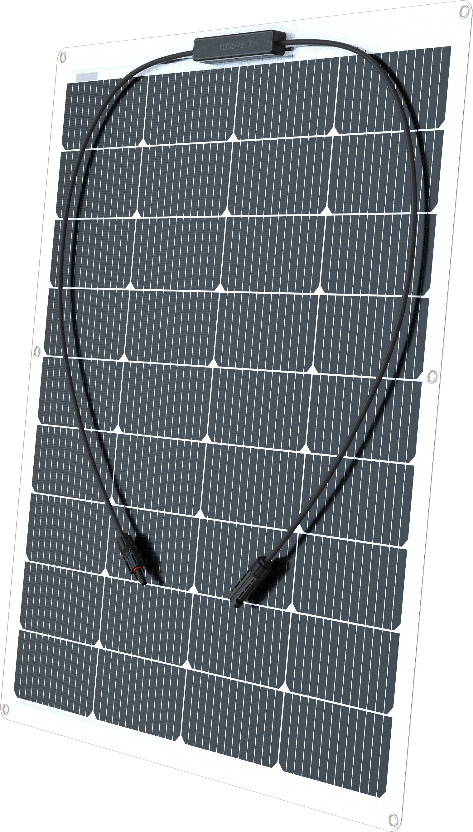1852 Fleksibelt Solcellepanel 100 W – bilde 2