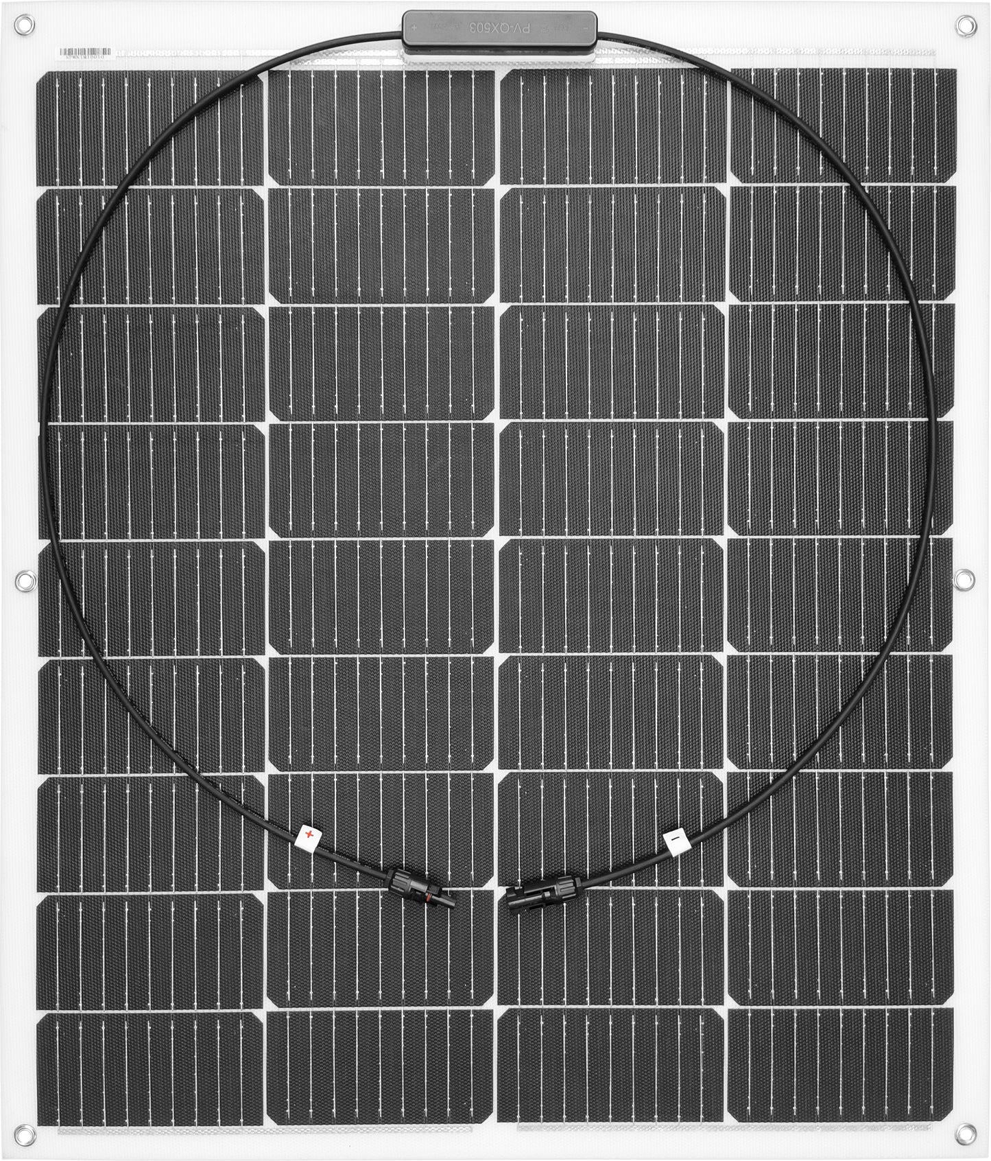 1852 Fleksibelt Solcellepanel 100 W – bilde 3