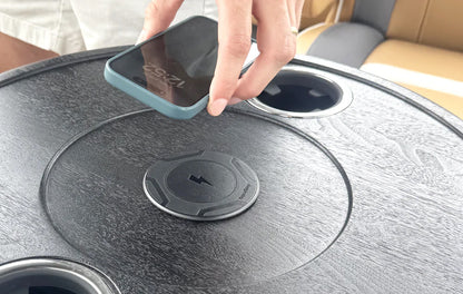 AquaAmp 100 ladeplate 10W Qi u/magnet