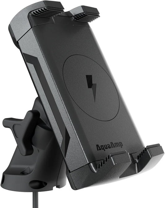 AquaAmp 500 telefonholder/lader 15W Qi2 m/magnet