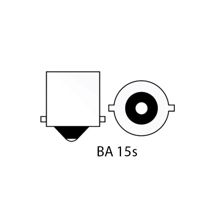 NauticLed LED pære m/kuppel BA15S 6W – bilde 2