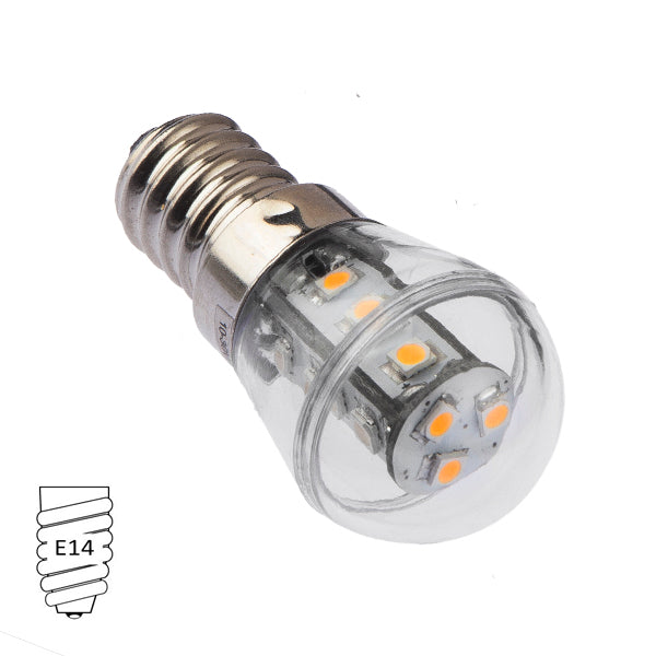 NauticLed LED-Pære E14, 10-30V 135lm 6W