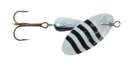 Panther Martin - Albino Zebra - Hvit / Sorte striper