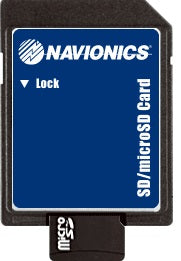 Navionics+ Kart valgfritt område tom SD brikke