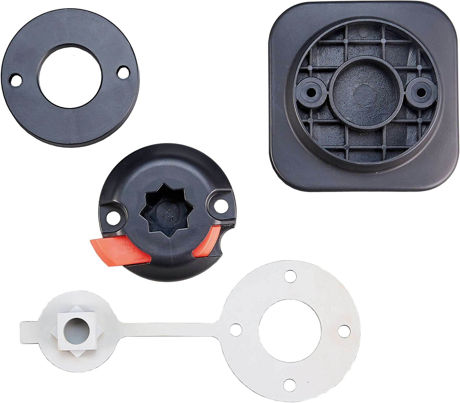 1852 Batterilanterne LED, sett m/mast – bilde 3