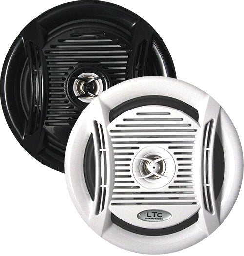 LTC Høyttaler 6,5" m/ sorte og hvite griller 140W