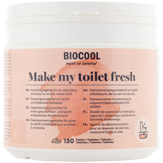 Biocool Make my toilet fresh 125 tabletter