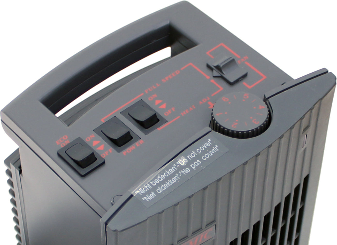Vifteovn keramisk 230V 460-1500 W – bilde 4