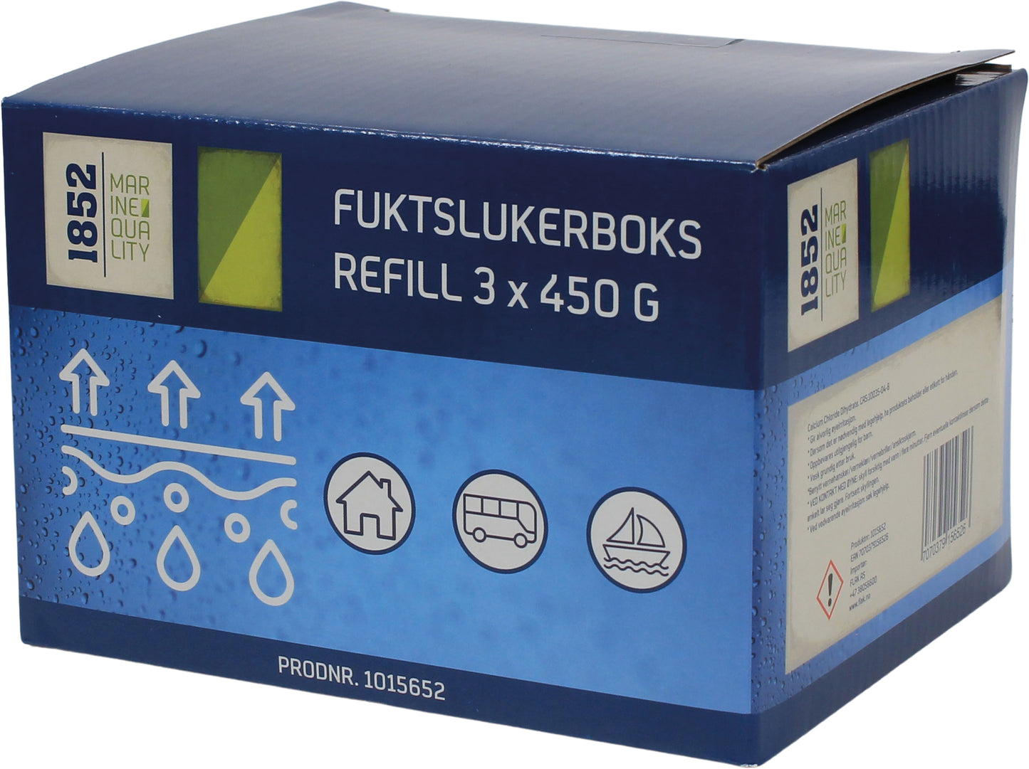 1852 Fuktslukerboks refill 3 x 450 g