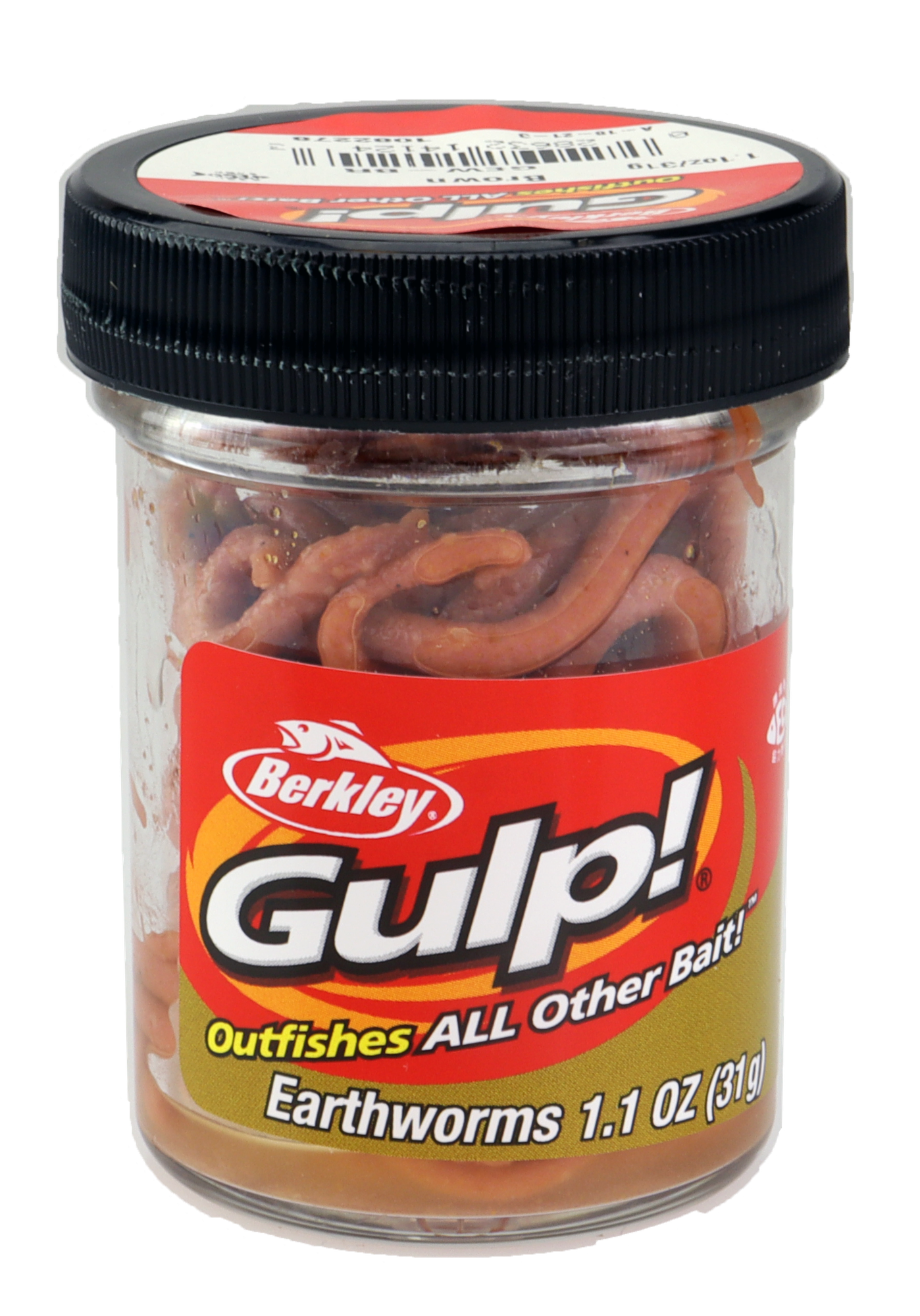 Gulp Meitemark - Fiskeagn - Brun - 10cm