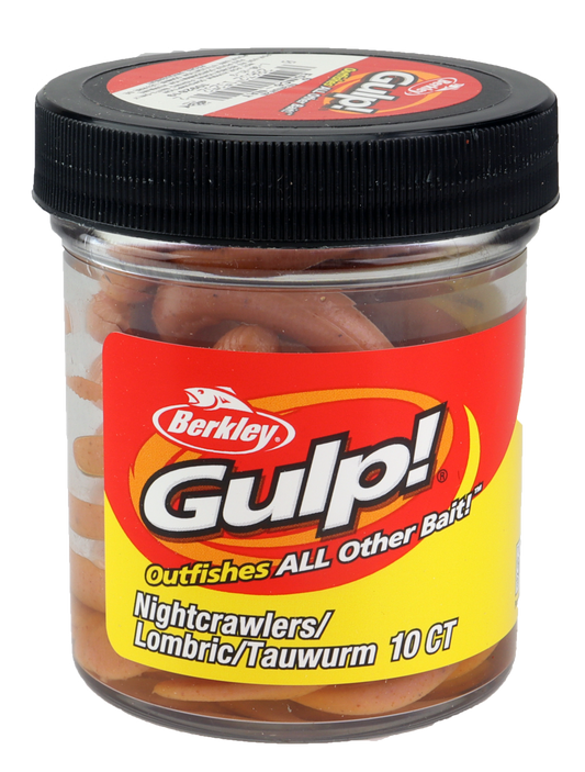Gulp Meitemark - Fiskeagn - Brun - 15cm