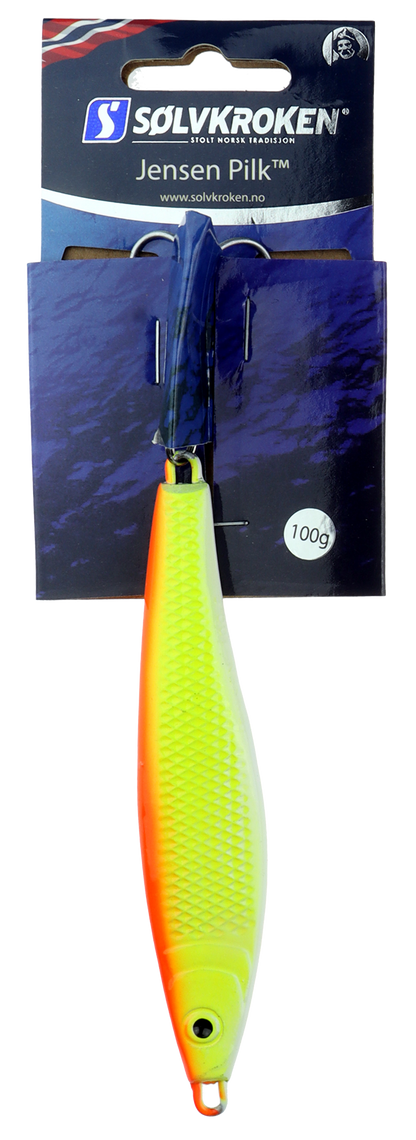 Sølvkroken Jensen Pilk - Gul / Rød