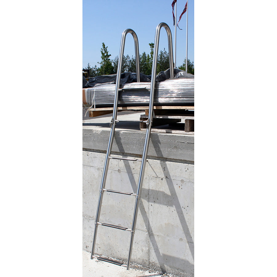 Bryggetrapp, teleskop