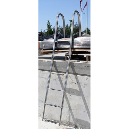 Bryggetrapp, teleskop