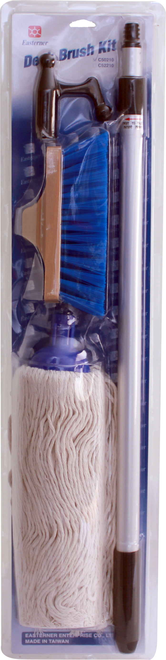 Vaskesett/båtshake børste-mopp