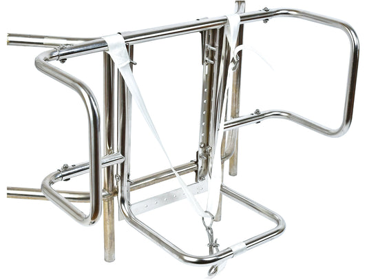 Krybbe for redningsflåte, rekkemontering universal