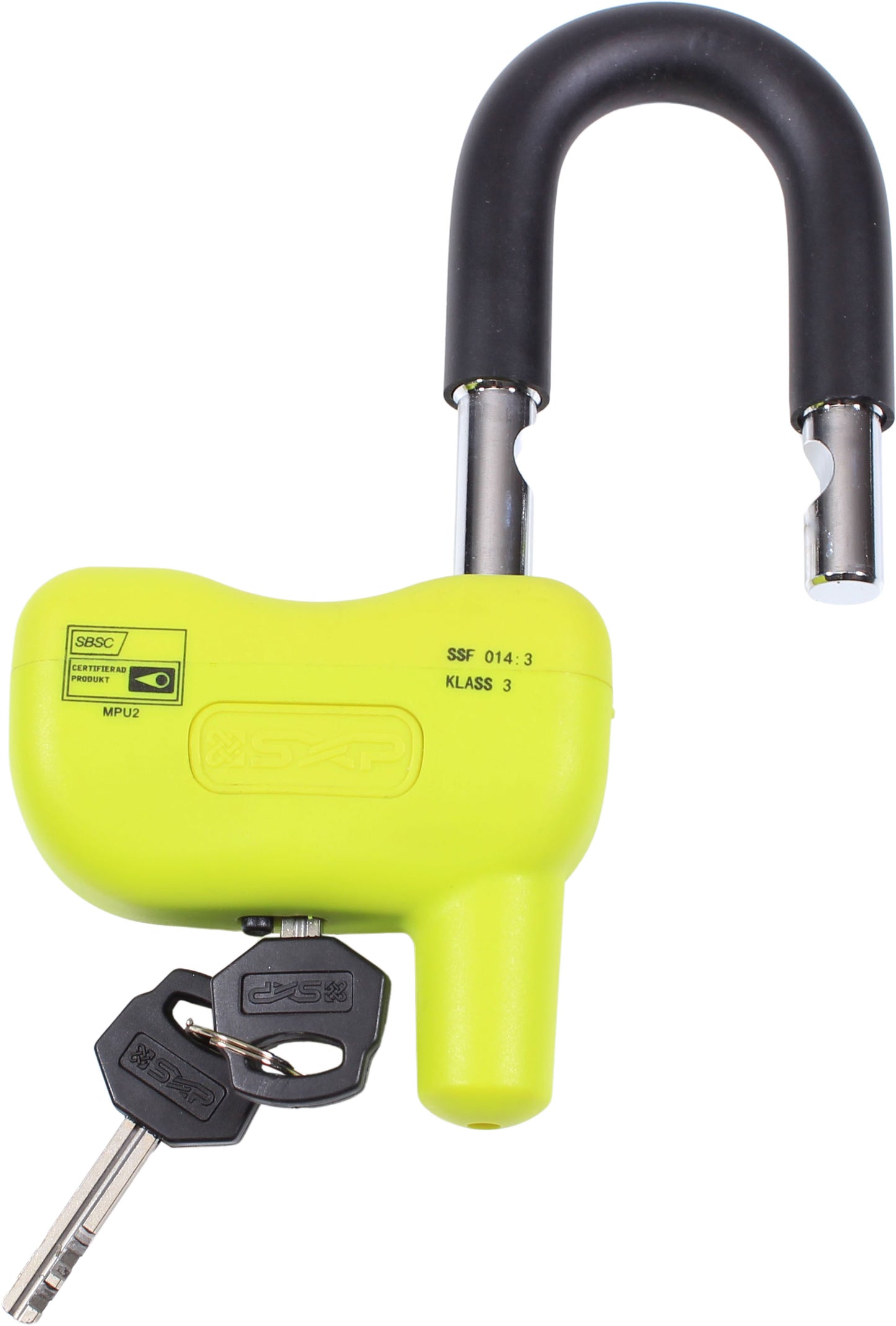 1852 Låsepakke 2, lås + wire 3m – bilde 3