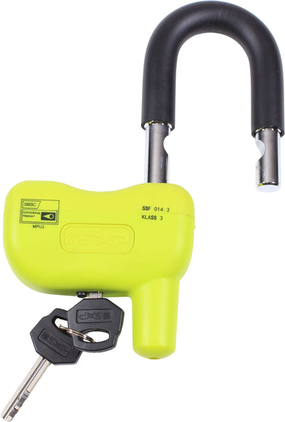 1852 Låsepakke 2, lås + wire 3m – bilde 3