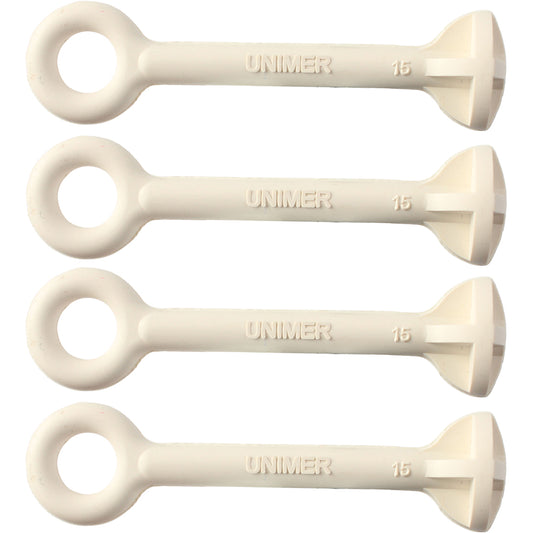 Unimer Kalesjestrammer hvit 4 pk