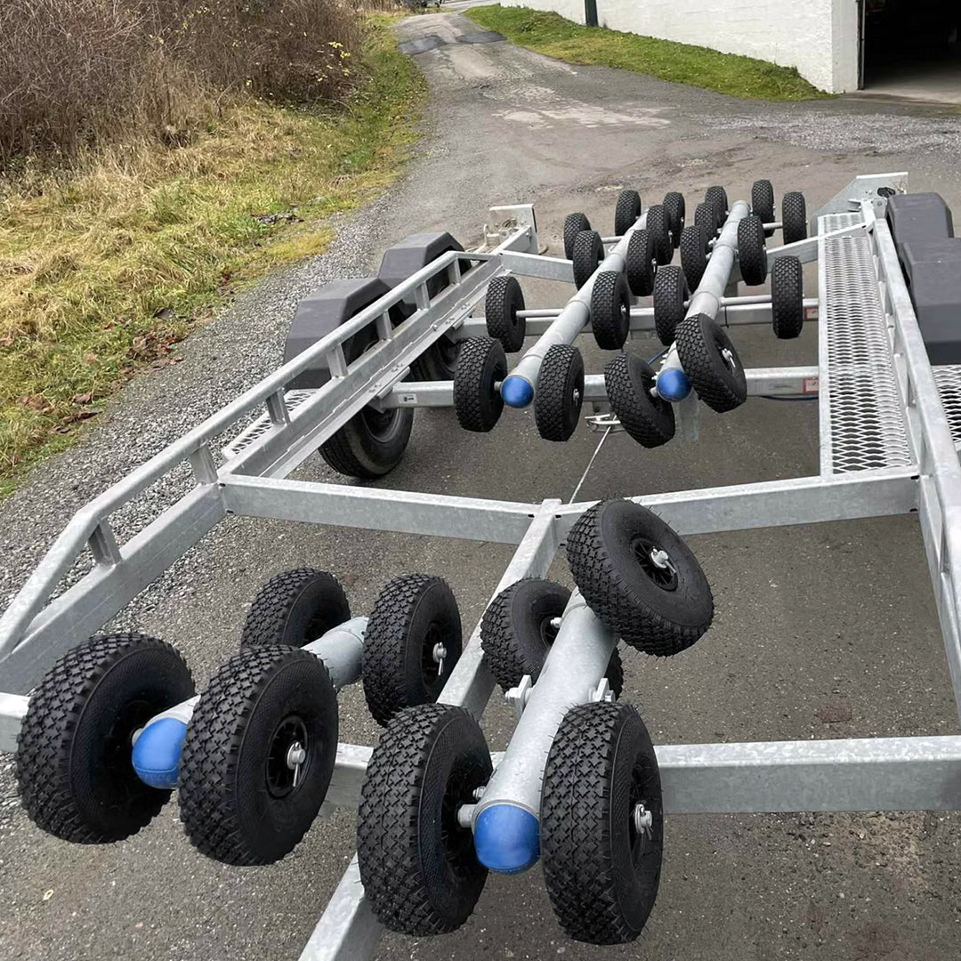 Gummihjul til rullesystem for båthenger 400-4