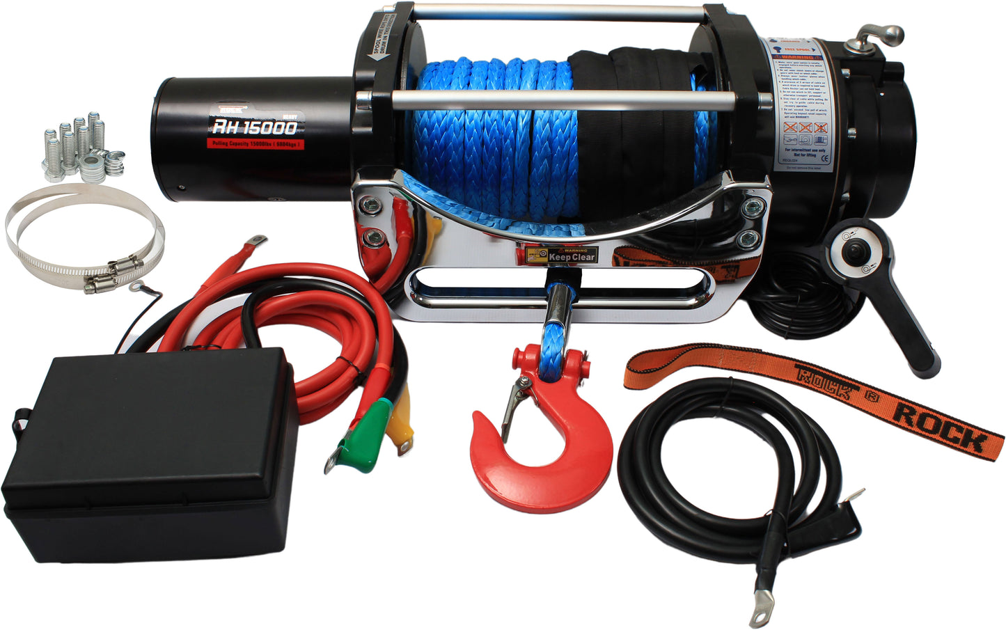 Rock Tilhengervinsj 12V RH15000 6804 kg