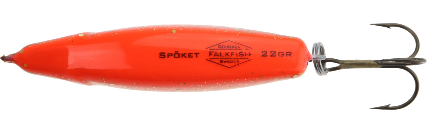 Falkfish Spöket Kulan - 388 - RedGold Red Glitter - 22gr