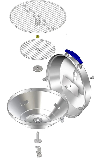 Magma Party Marine Kettle kullgrill – bilde 4