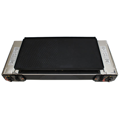 1852 Dobbelt kokeapparat grill/gass – bilde 2