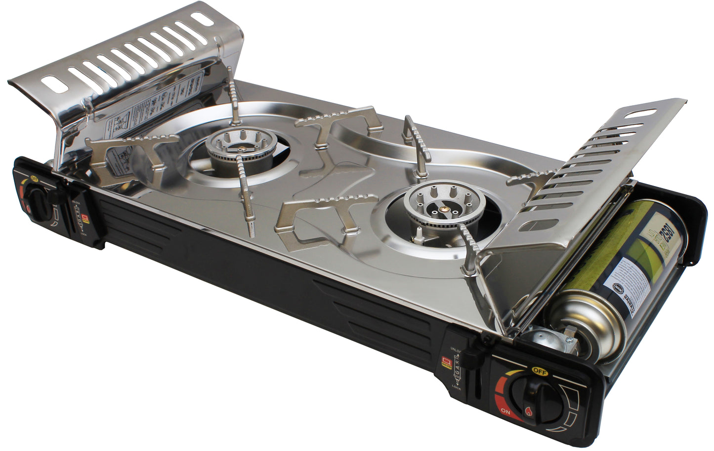 1852 Dobbelt kokeapparat grill/gass – bilde 3