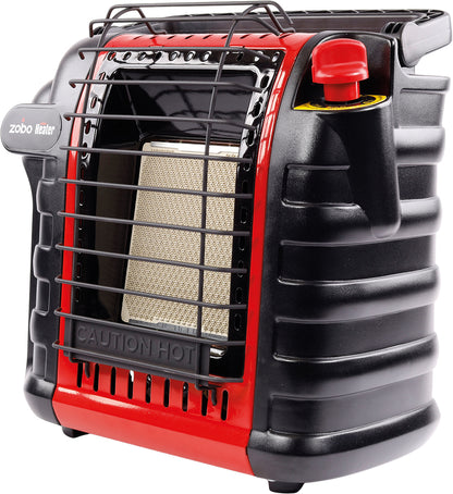 Zobo Gass varmeovn m/skrukobling 2600W