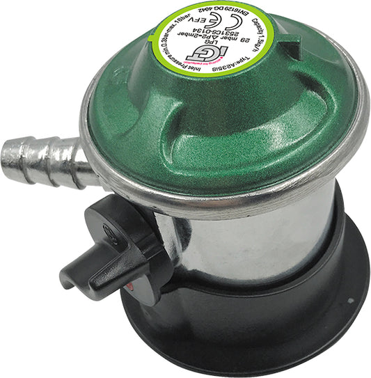 1852 Gassregulator click-on m/slangestuss