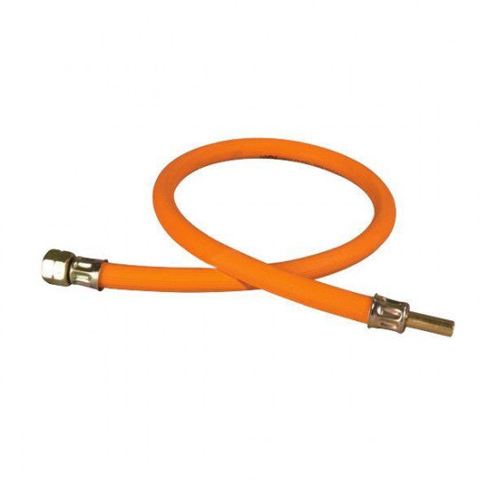 1852 Gasslange 1,2 meter, 1/4'' omløper - 8 mm stud
