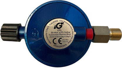 Gassregulator IGT M14 for marine og caravan – bilde 3