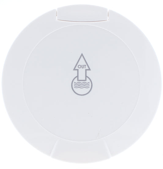 Vannkontakt m/hurtigkobl, f/flushmont 90 grader