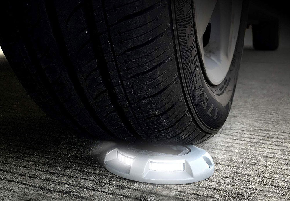 1852 Bryggelys alu LED m/solcelle