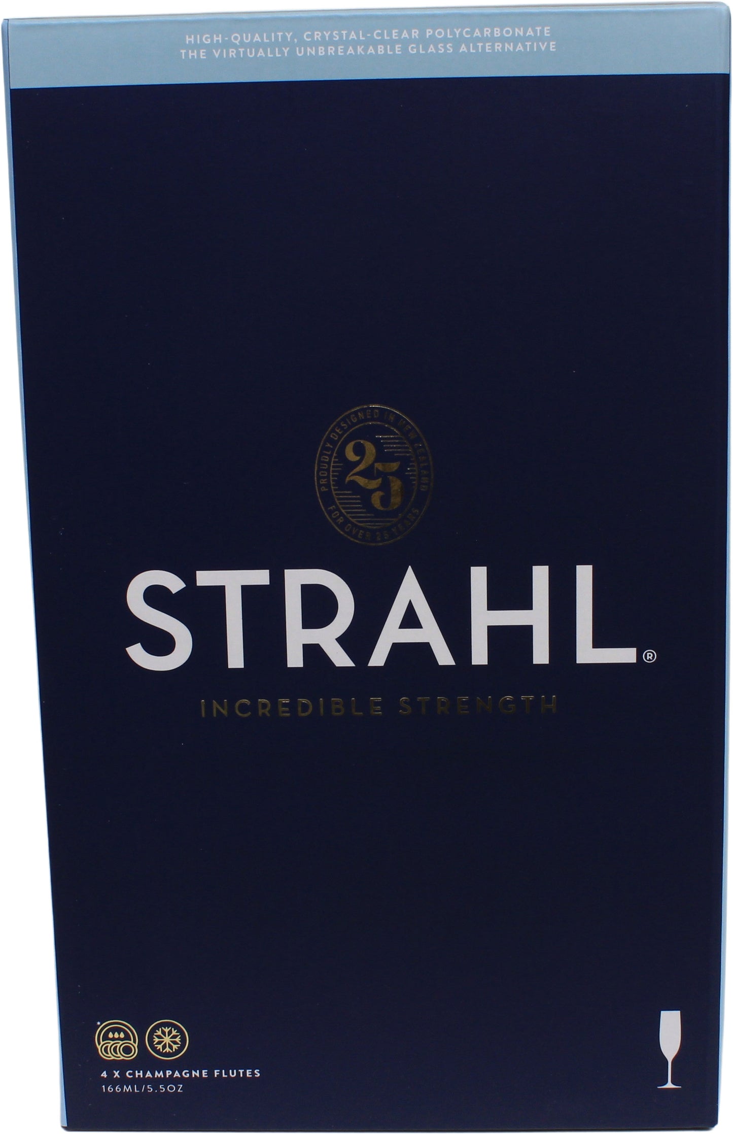 Strahl Champagneglass gavepakke 4 stk