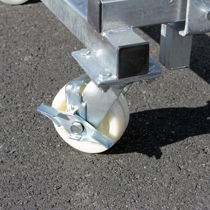 1852 Hjul til tralle 1038285 hard type 500kg – bilde 2