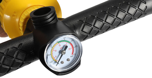 1852 Dual Action SUP pumpe m/manometer