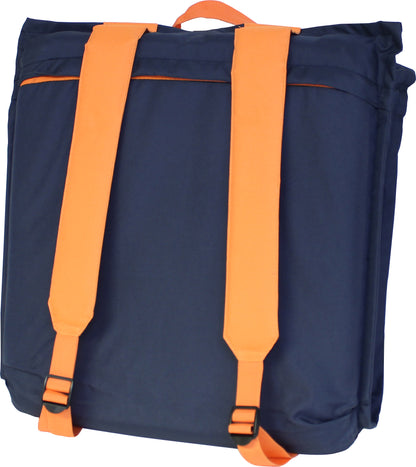 1852 Sittepute Comfy Carry mørkekblå/oransje – bilde 4
