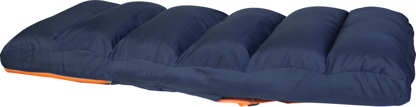 1852 Sittepute Comfy Big mørkeblå/oransje – bilde 2