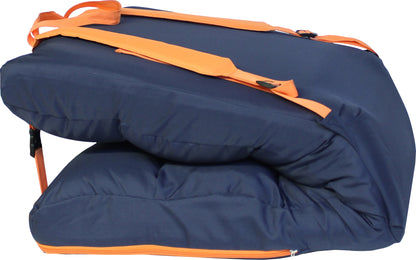 1852 Sittepute Comfy Big mørkeblå/oransje – bilde 3