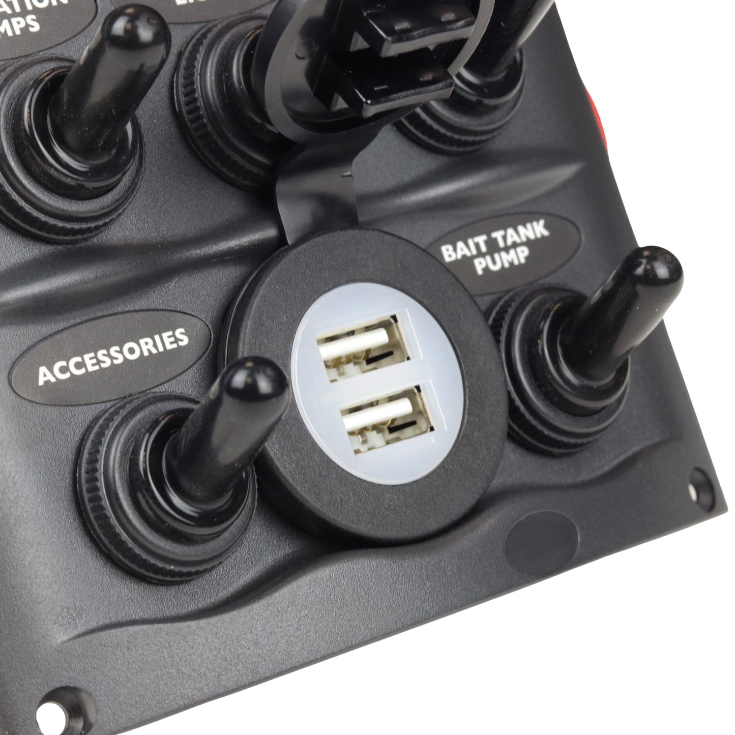 BEP Bryterpanel 5 brytere + USB