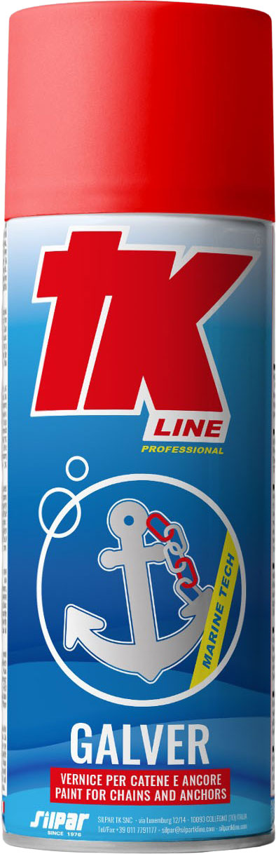 TKline TK Colorspray Galver for kjetting/anker