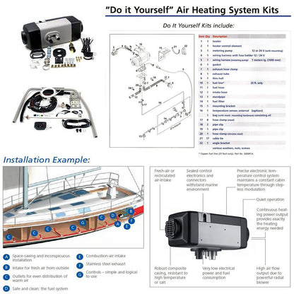Webasto Air Top 2000 STC Marine 12V Diesel