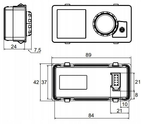 Webasto Air Top Combi-timer 12V