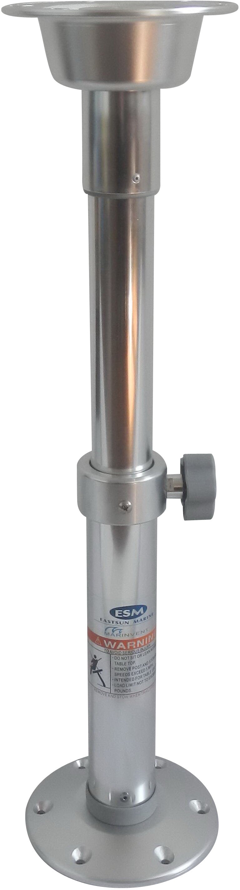 Bordsøyle BSR5070, manuell reg. 500-700 mm grå – bilde 3