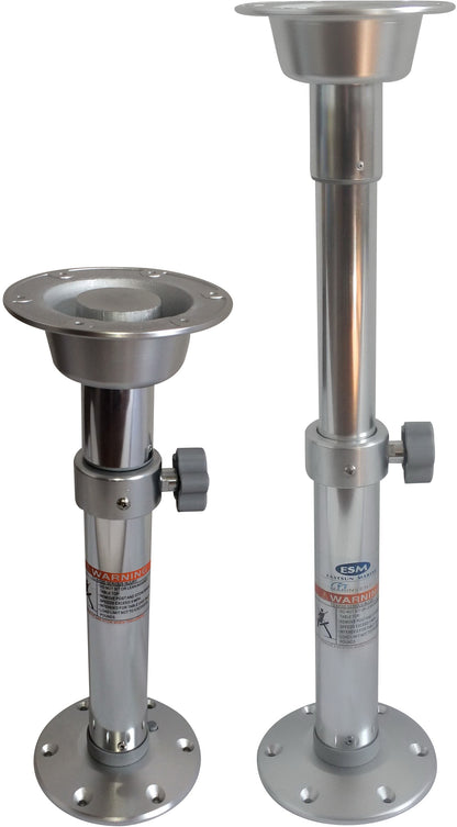 Bordsøyle BSR5070, manuell reg. 500-700 mm grå