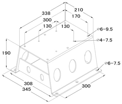 Brakett til 1044352 for økt høyde