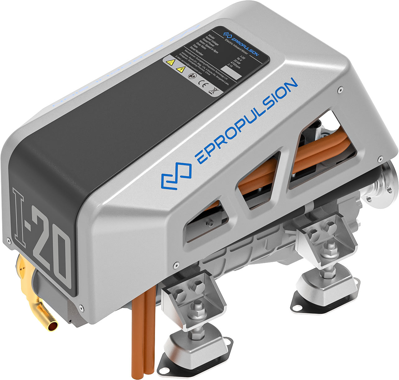 ePropulsion I-20 elektrisk innenbordsmotor – bilde 2