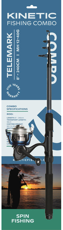 Kinetic Telemark CC teleskopstang m/snelle – bilde 2